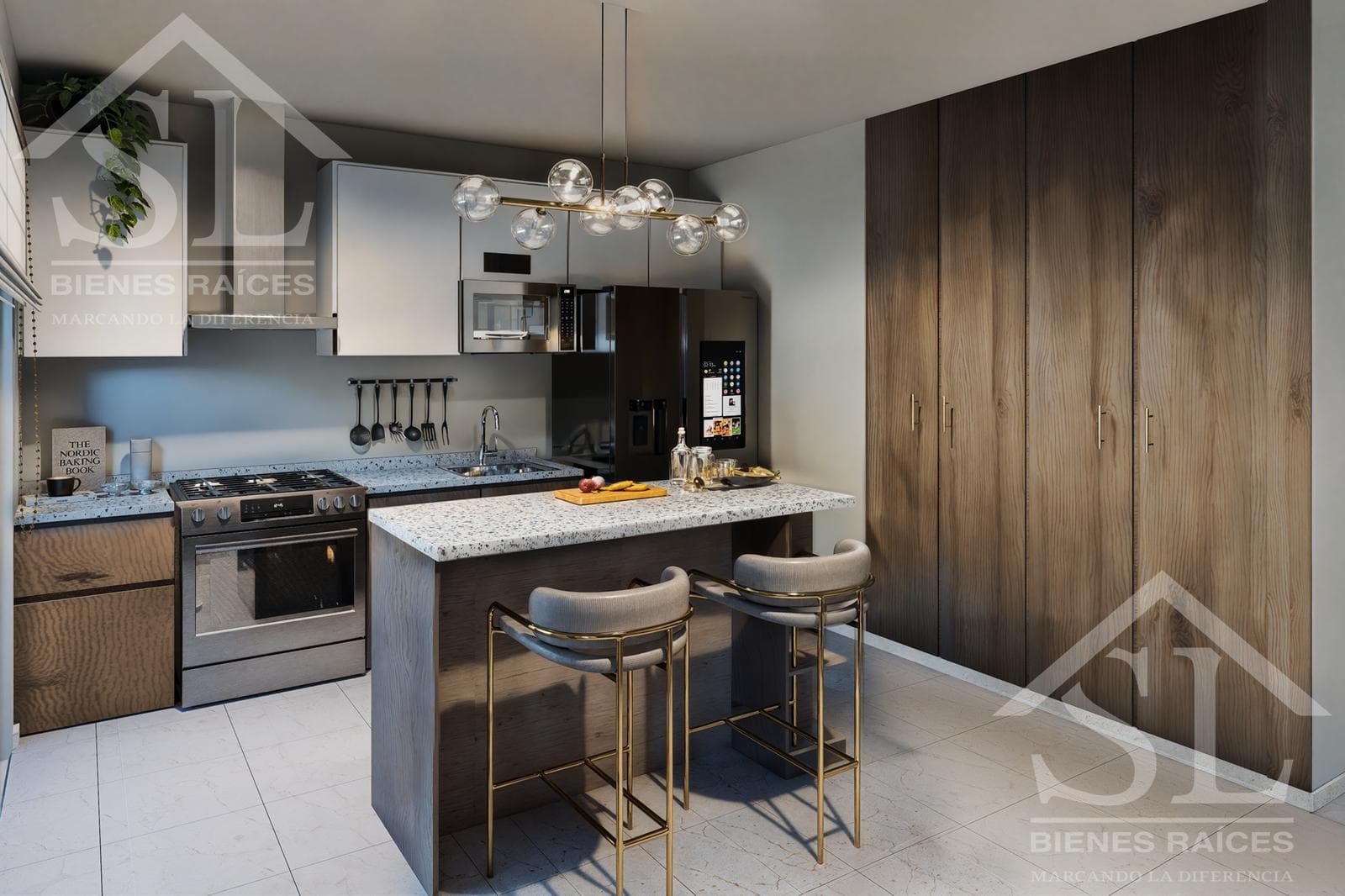 Single-story house with two bedrooms, now available for pre-sale in Conkal, Yucatán.