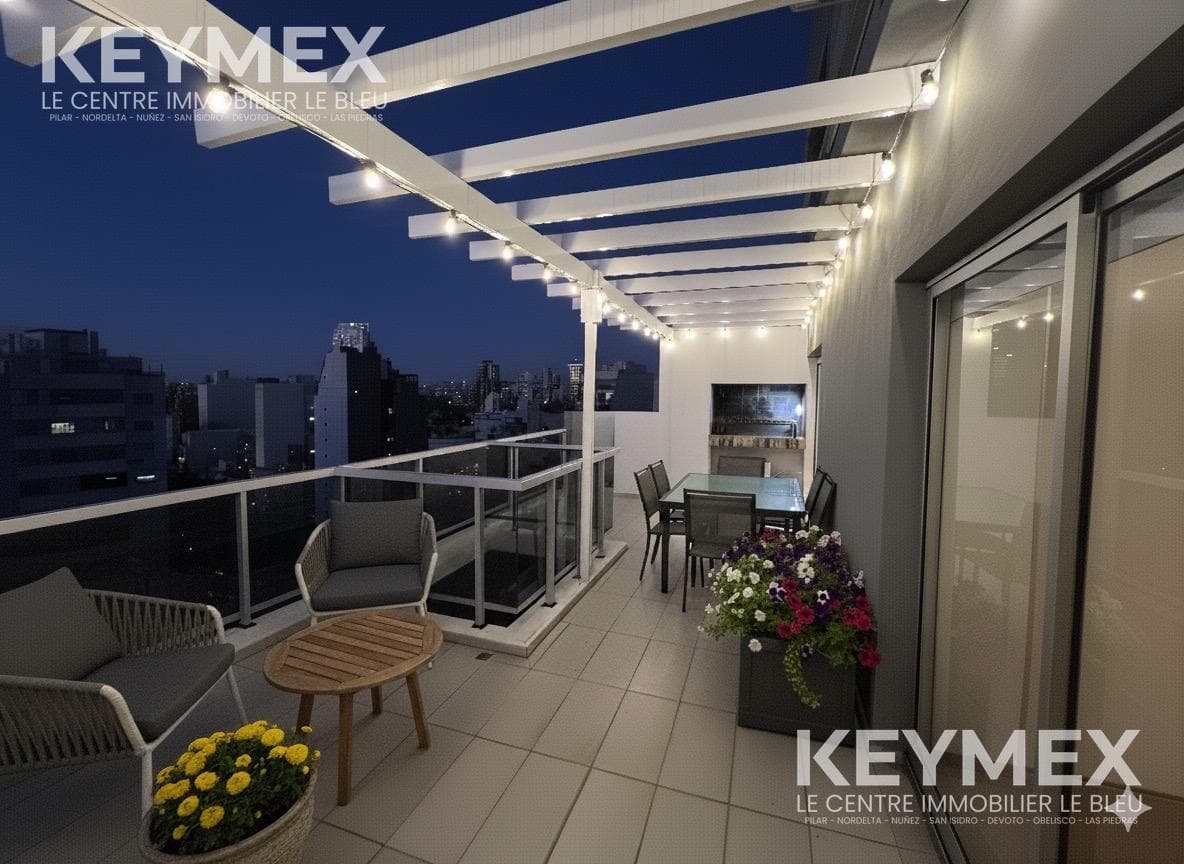 2-room apartment with a balcony, terrace, and grill, FACING THE STREET. In Caballito. QUALIFIES FOR A LOAN!