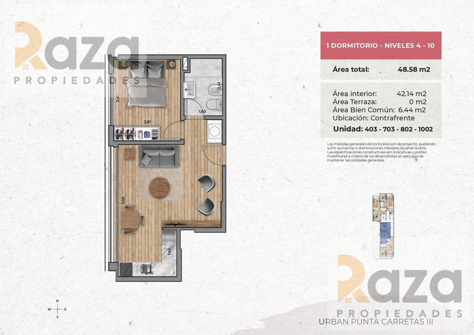 1-Bedroom Apartment for Sale in Punta Carretas