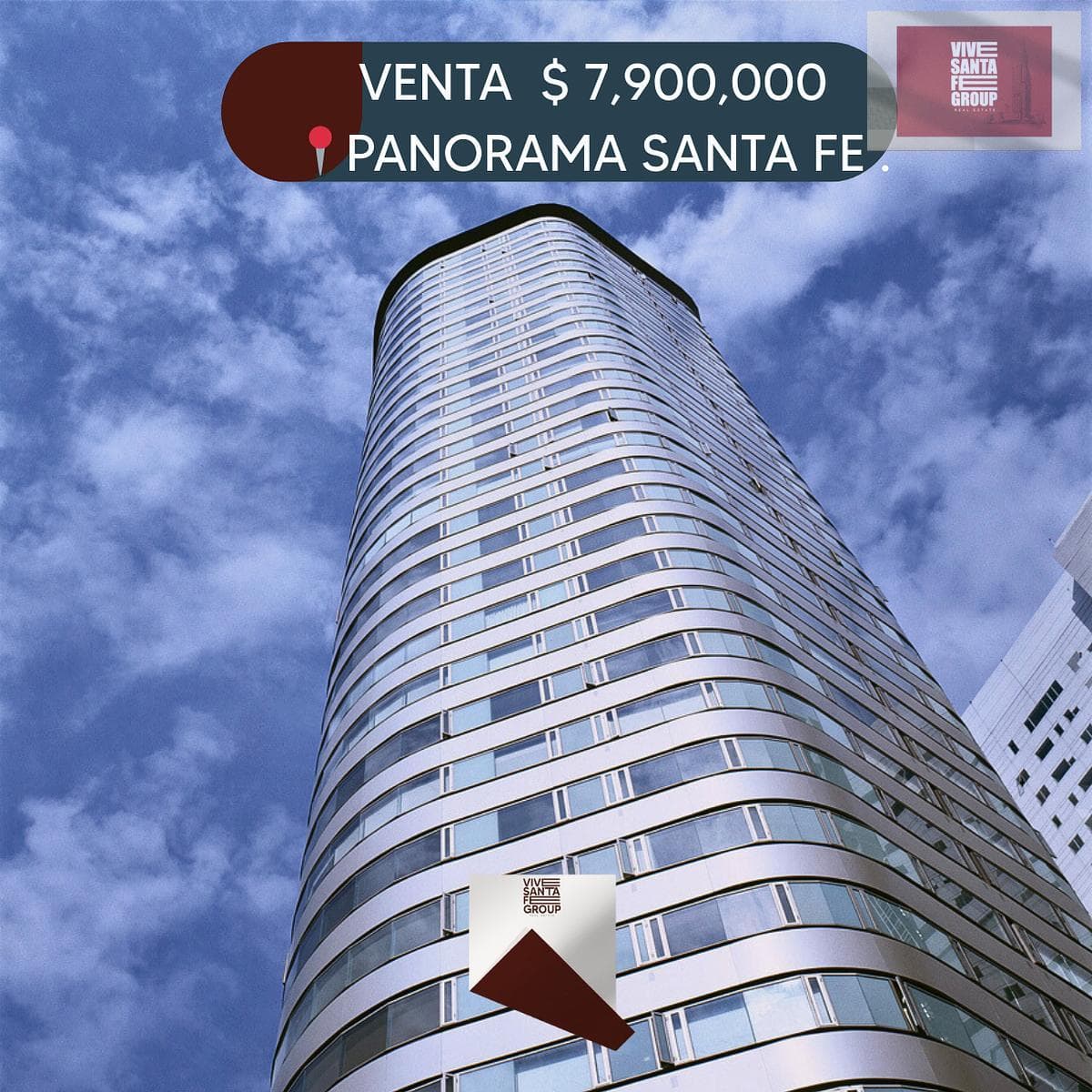 APARTMENT FOR SALE IN PANORAMA SANTA FE.