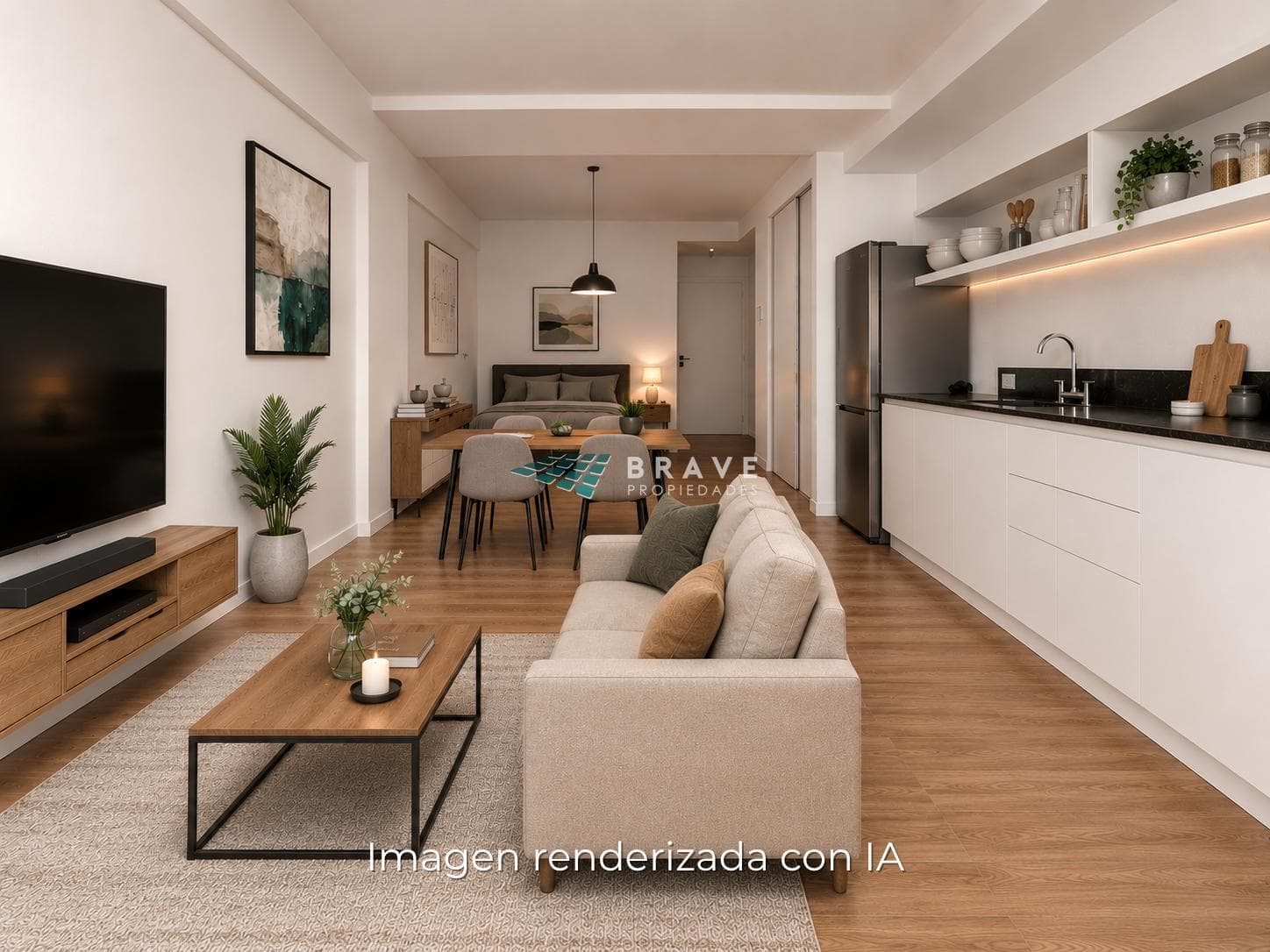 Brand-new studio apartment for sale with a balcony, at the corner of Mansilla and Laprida, Recoleta.
