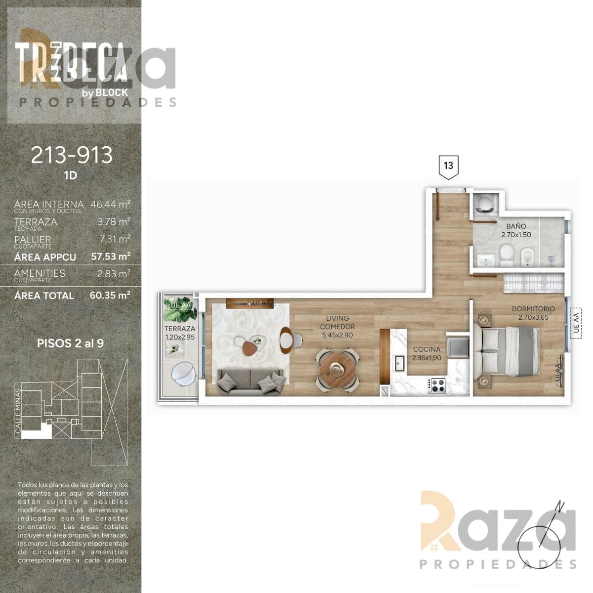 1-Bedroom Apartment for Sale in Cordón