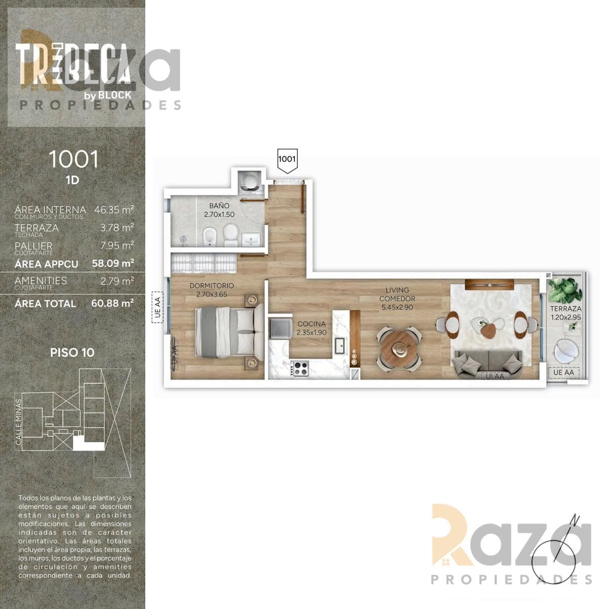 1-Bedroom Apartment for Sale in Cordón