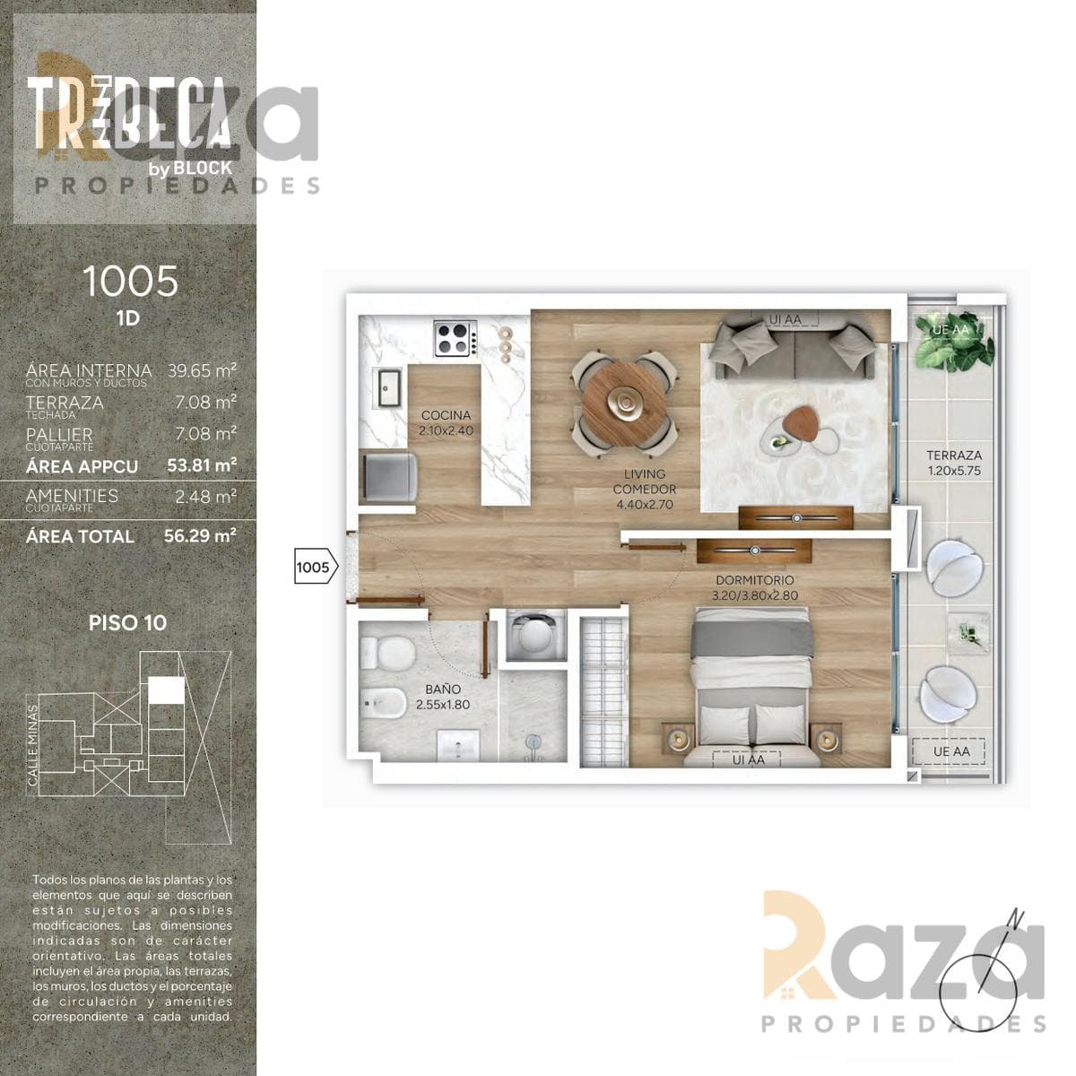 1-Bedroom Apartment for Sale in Cordón