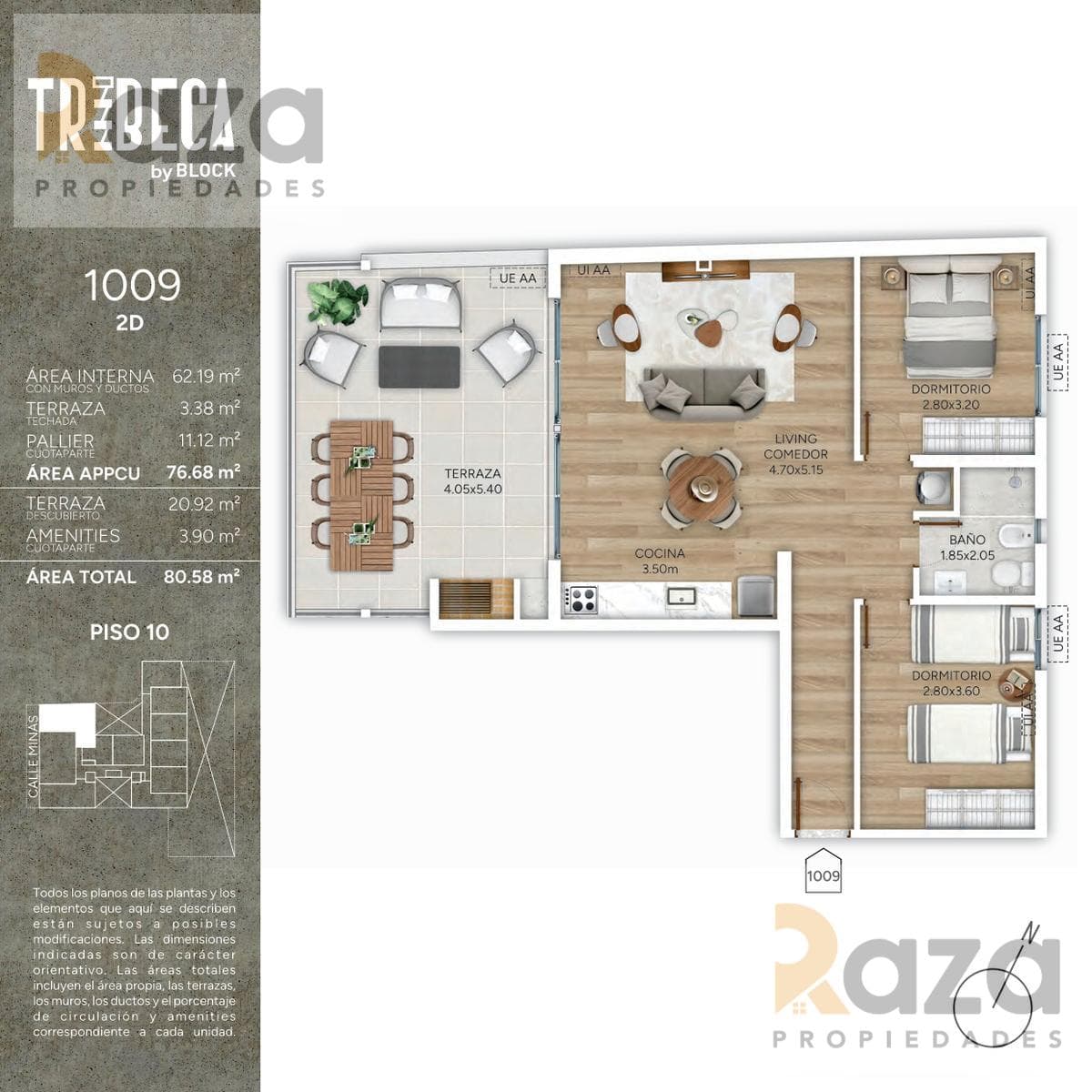 1-Bedroom Apartment for Sale in Cordón