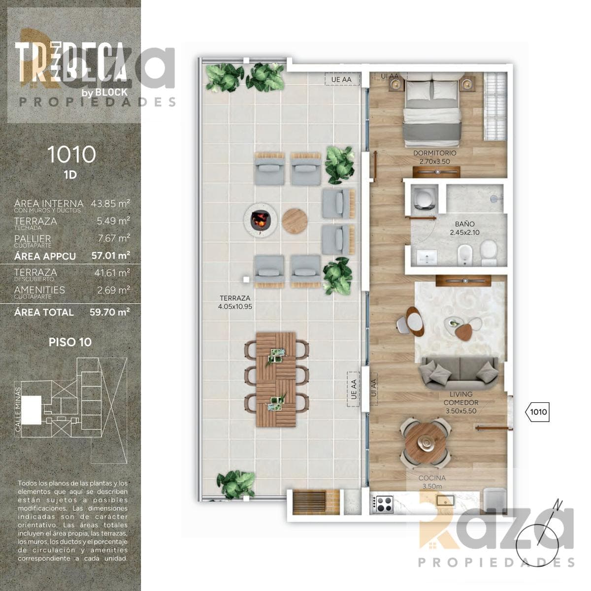 1-Bedroom Apartment for Sale in Cordón