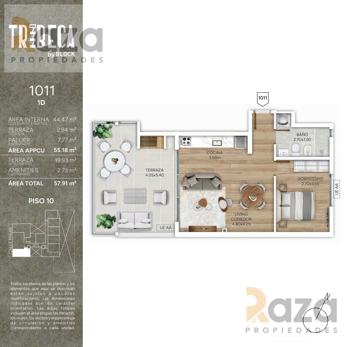 1-Bedroom Apartment for Sale in Cordón