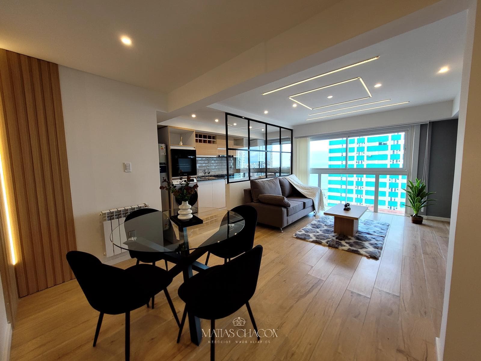 3-room apartment with an ocean view, completely renovated to look brand new in Punta Iglesia