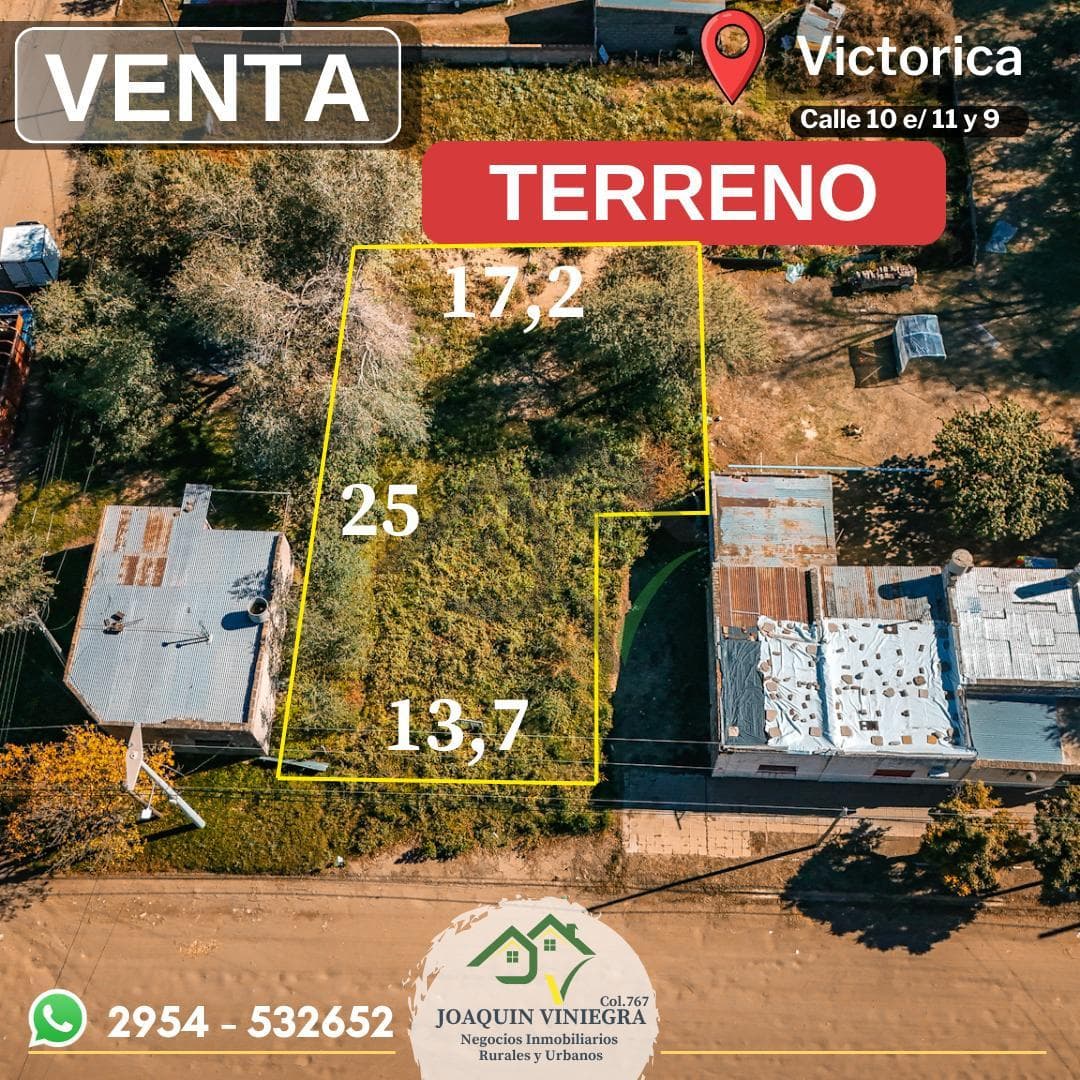 Large Lot for Sale - Victorica