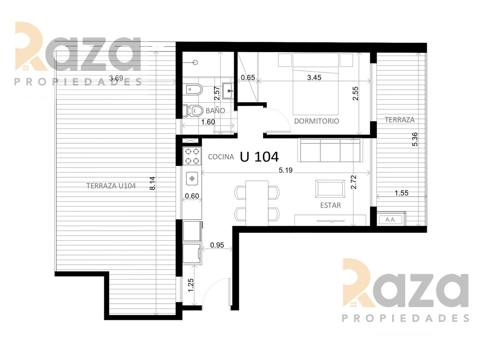 1-Bedroom Apartment in Cordón