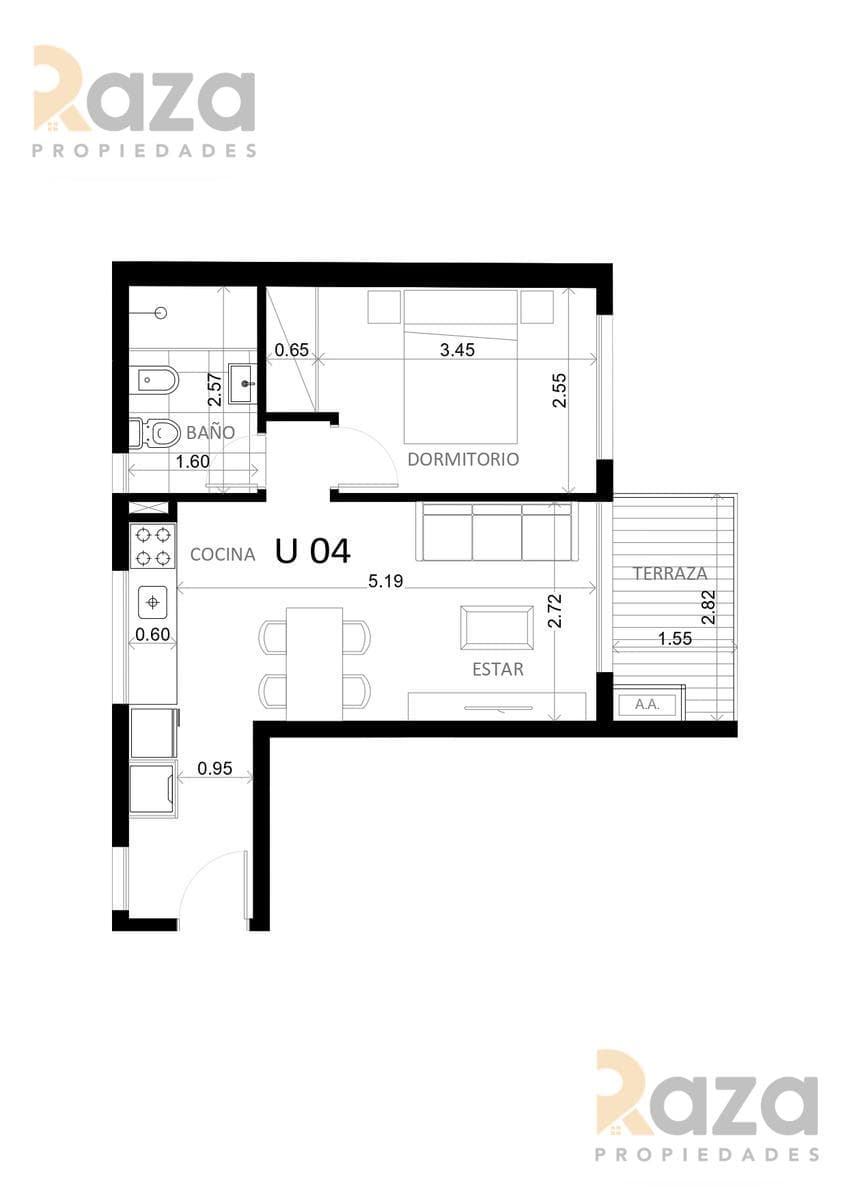 1-Bedroom Apartment in Cordón