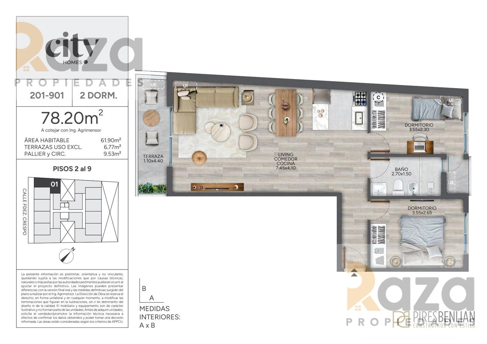 2-Bedroom Apartment for Sale in Cordón