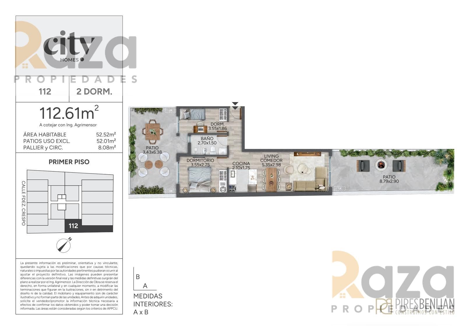 2-Bedroom Apartment for Sale in Cordón