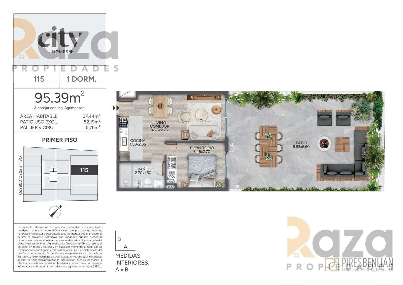 1-Bedroom Apartment for Sale in Cordón