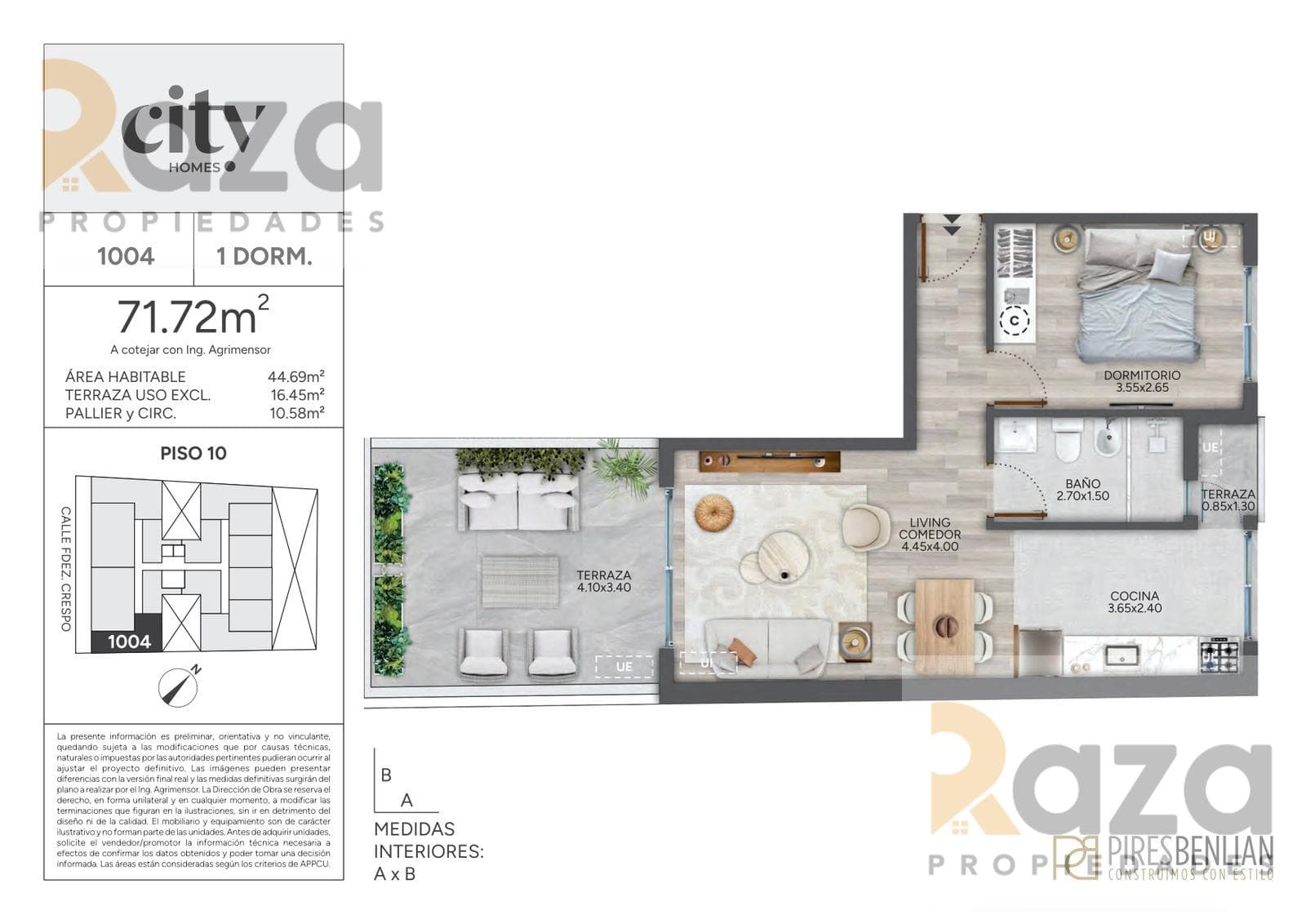 1-Bedroom Apartment for Sale in Cordón