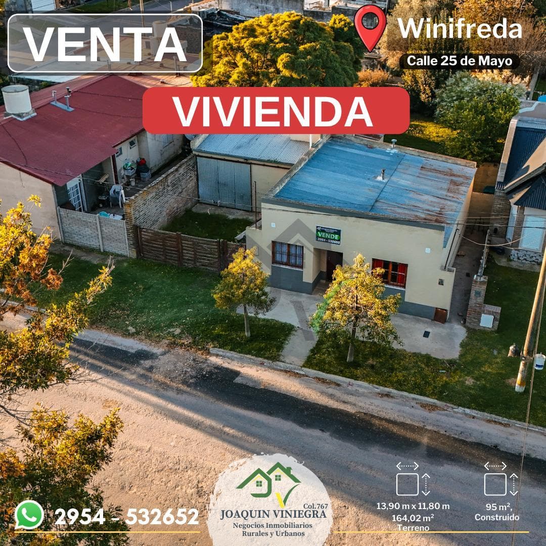 Central Home for Sale in WINIFREDA