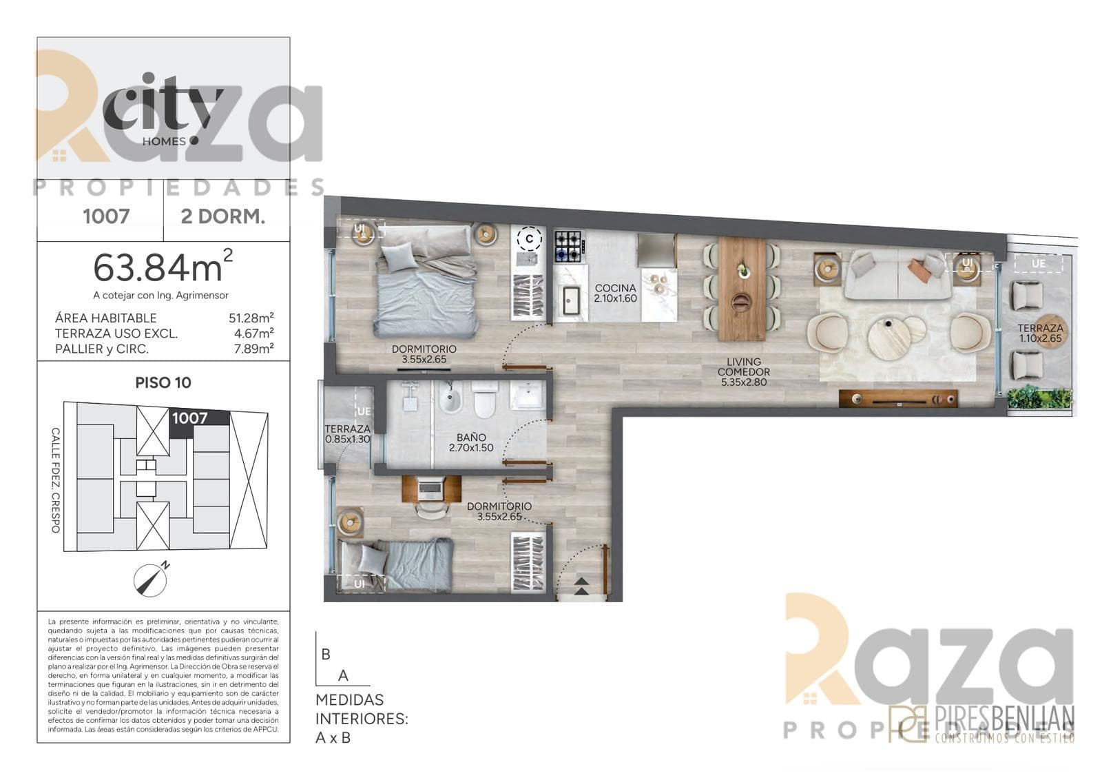 2-Bedroom Apartment for Sale in Cordón