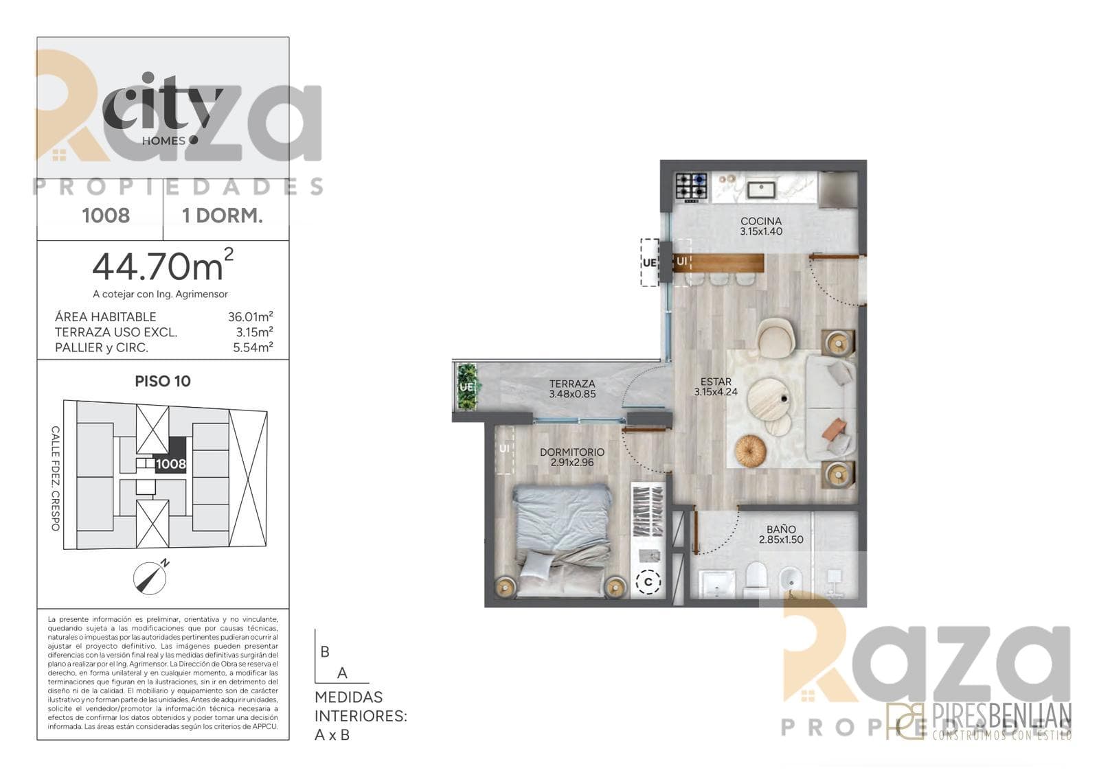Studio Apartment for Sale in Cordón