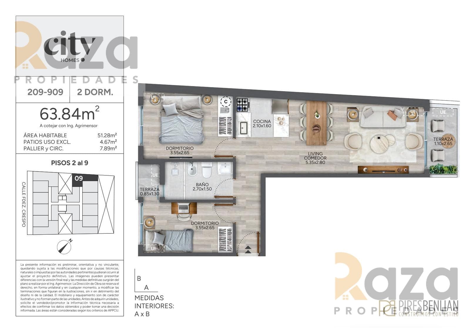 2-Bedroom Apartment for Sale in Cordón