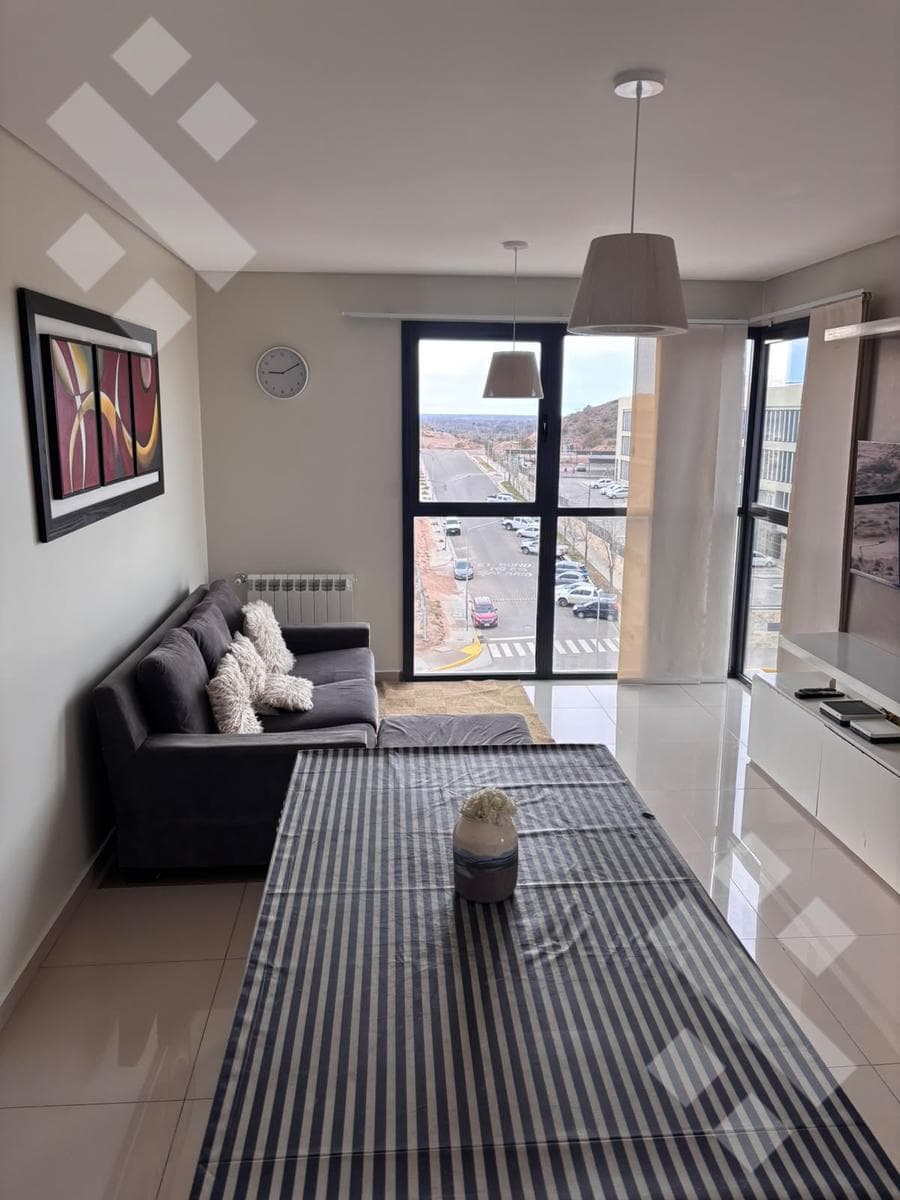 FURNISHED 2-BEDROOM APARTMENT FOR RENT WITH GARAGE IN THE GEMMA II BUILDING - LELOIR AND ENTRE RIOS