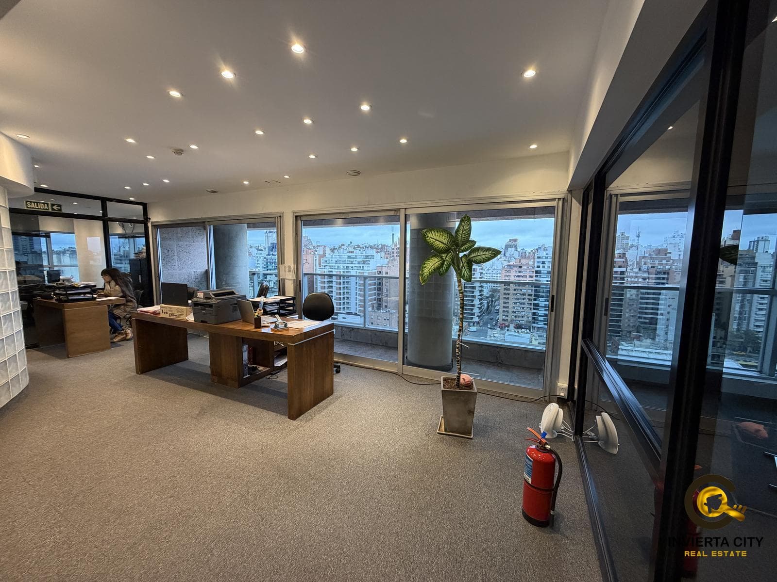 Corporate Office, Half-Floor, Garden Building (270 Ituzaingó) | 15th Floor with Balcony