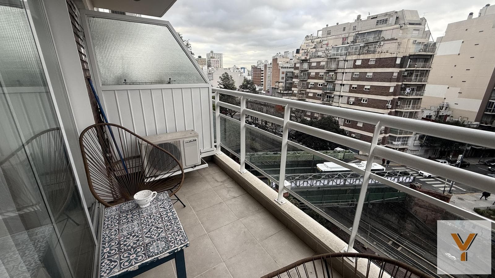 Studio Apartment for Rent in Caballito with Balcony and Pool