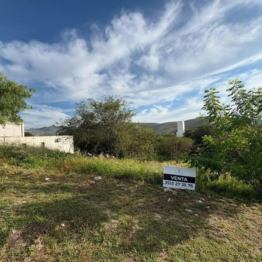 LAND FOR SALE IN COLINAS DE LA DESEADA, LA CALERA, CORDOBA FINANCING AVAILABLE