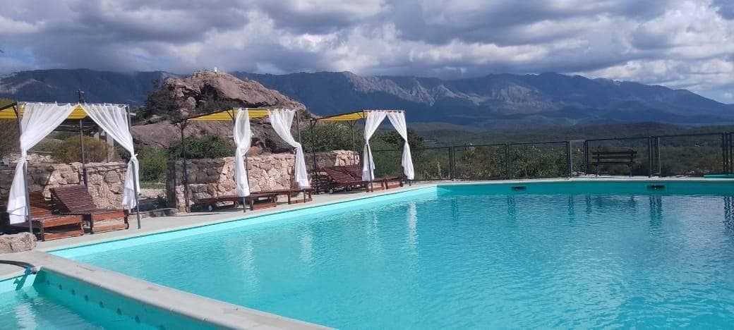 SPECTACULAR PROPERTY FOR SALE - 1 HOUSE AND 3 COTTAGES WITH A SWIMMING POOL - 1.5 HECTARES - NONO - CORDOBA
