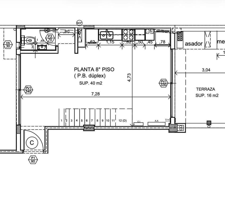 1-Bedroom Loft for Sale with Its Own Terrace and BBQ Area!!!