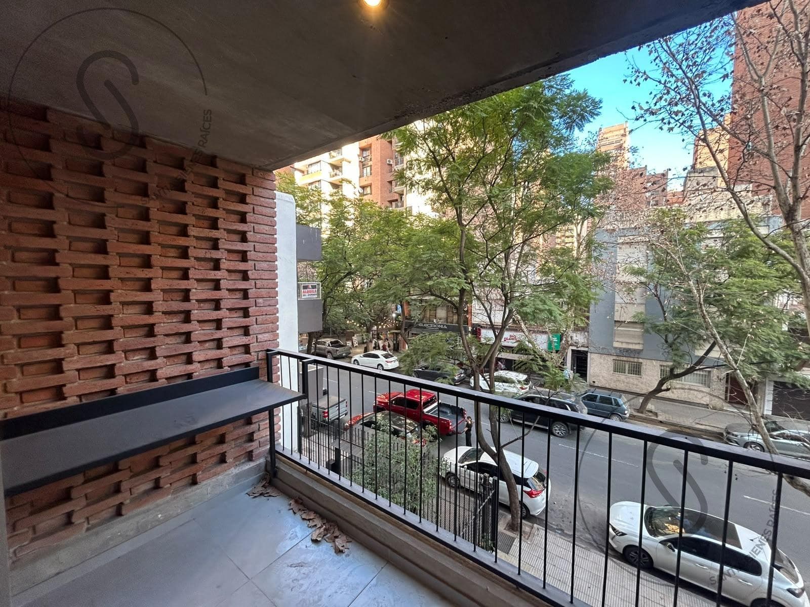 STUDIO APARTMENT FOR SALE WITH FRONT BALCONY AND BARBECUE IN NUEVA CBA