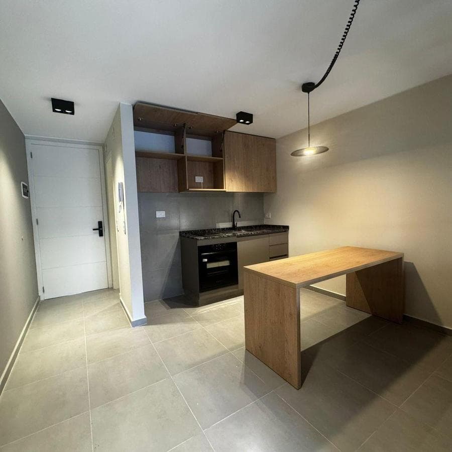 STUDIO APARTMENT FOR SALE WITH FRONT BALCONY AND BARBECUE IN NUEVA CBA