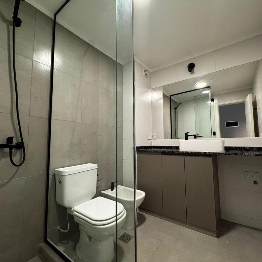 STUDIO APARTMENT FOR SALE WITH FRONT BALCONY AND BARBECUE IN NUEVA CBA