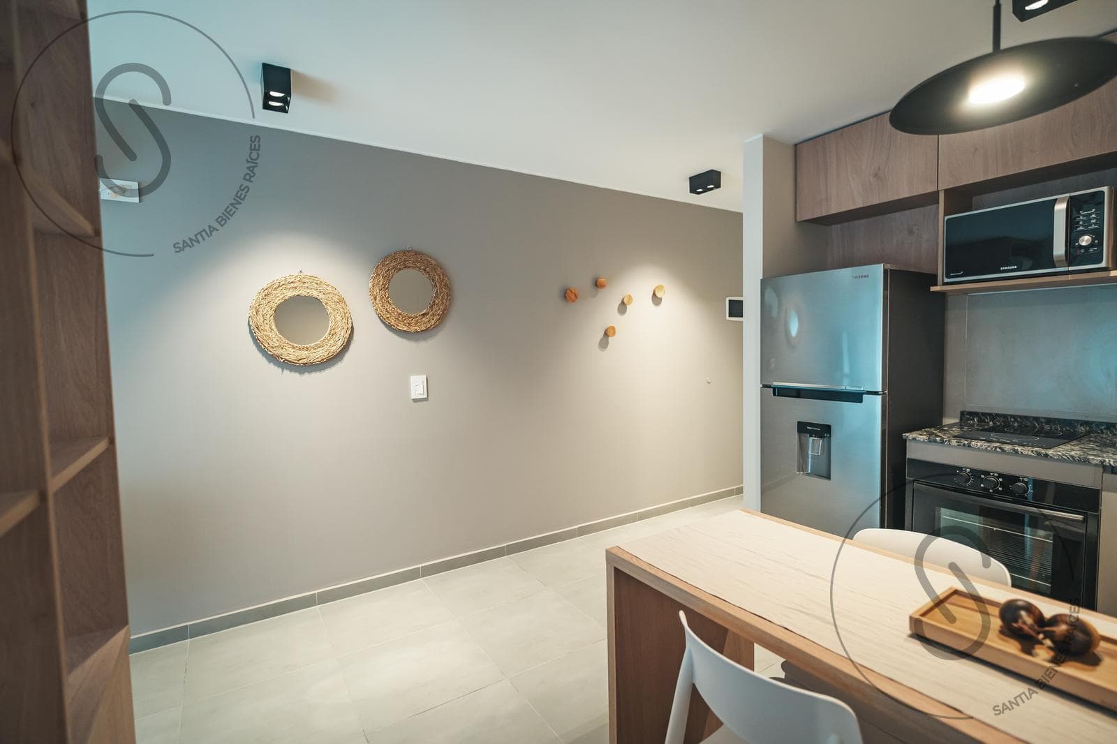 STUDIO APARTMENT FOR SALE WITH FRONT BALCONY AND BARBECUE IN NUEVA CBA