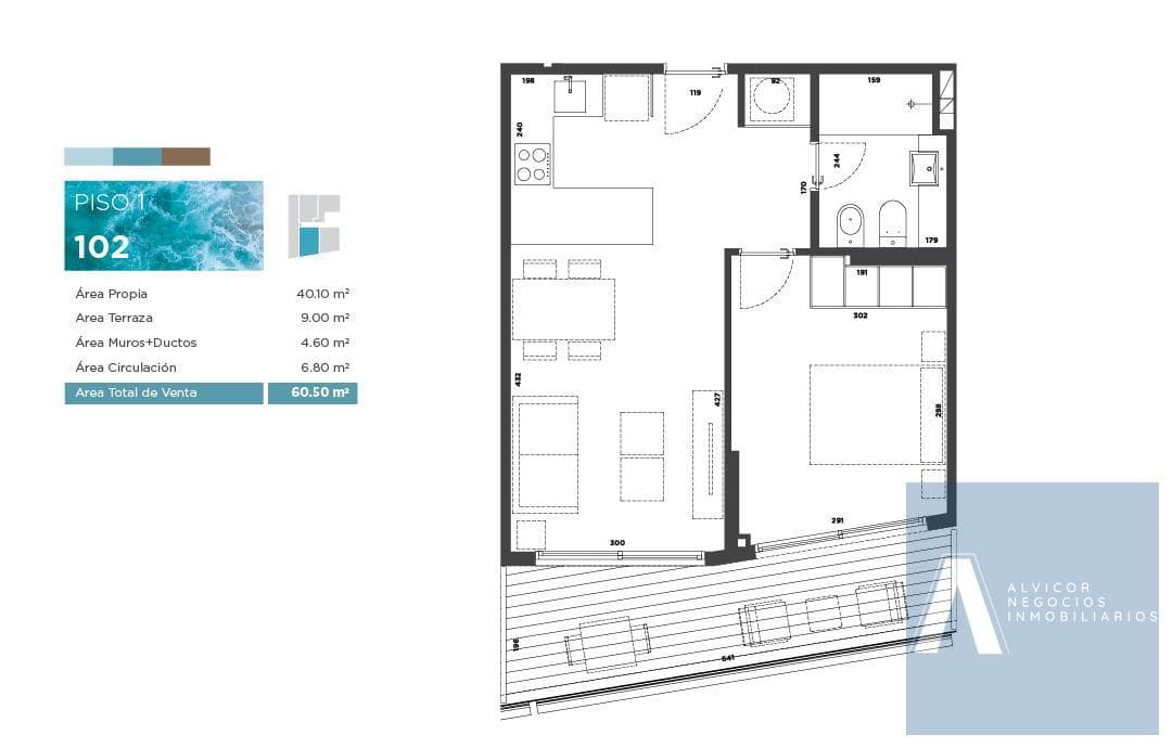 1-Bedroom Apartment for Sale in Malvín, Ref. AP8510739 - 102