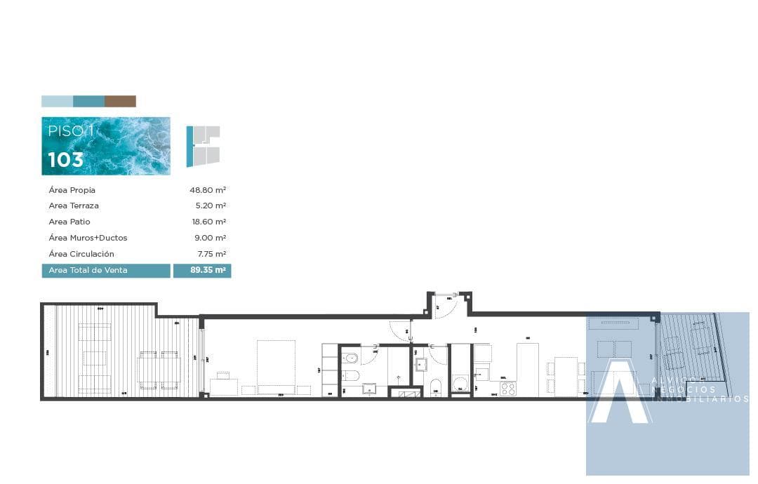 1-Bedroom Apartment for Sale in Malvín, Ref. AP8510745 - 103