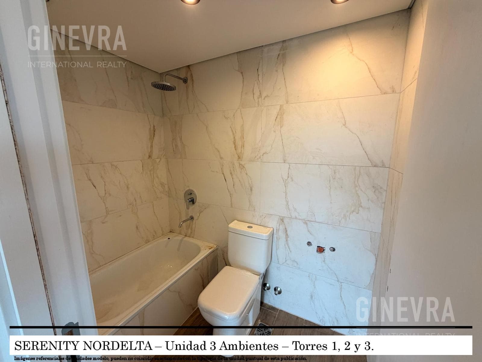 Brand-new 3-room apartment for sale in Nordelta