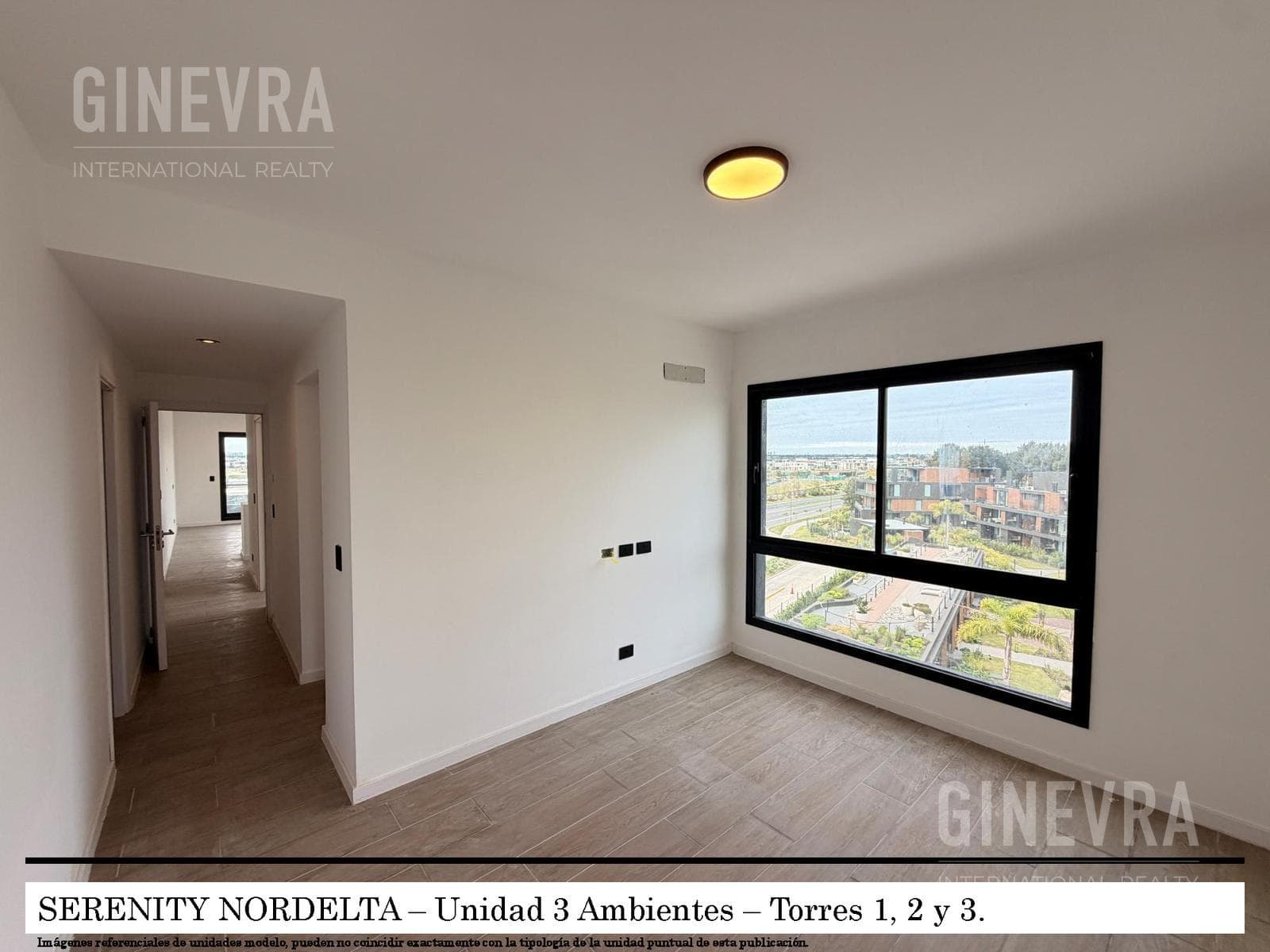 Brand-new 3-room apartment for sale in Nordelta