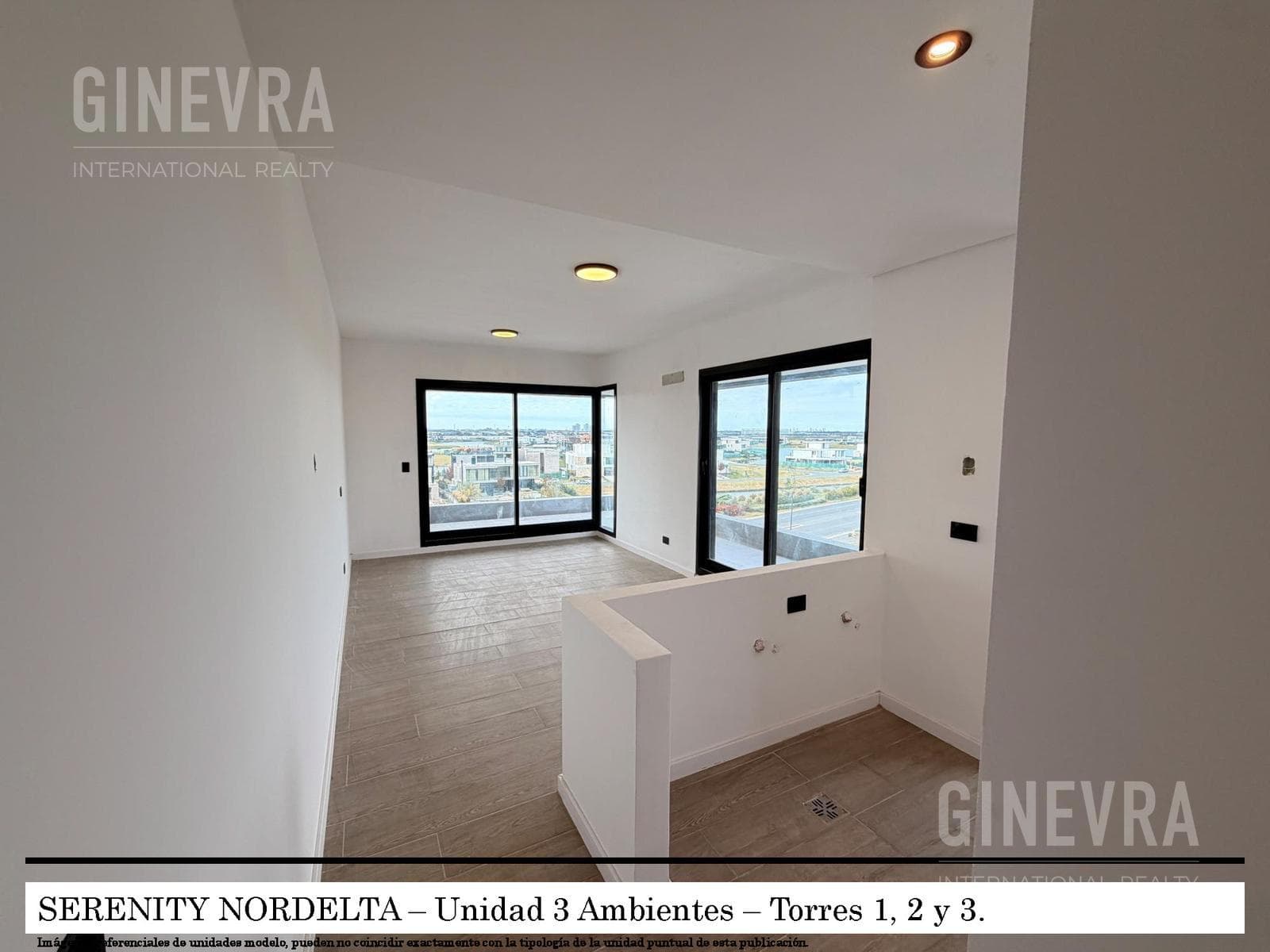 Brand-new 3-room apartment for sale in Nordelta