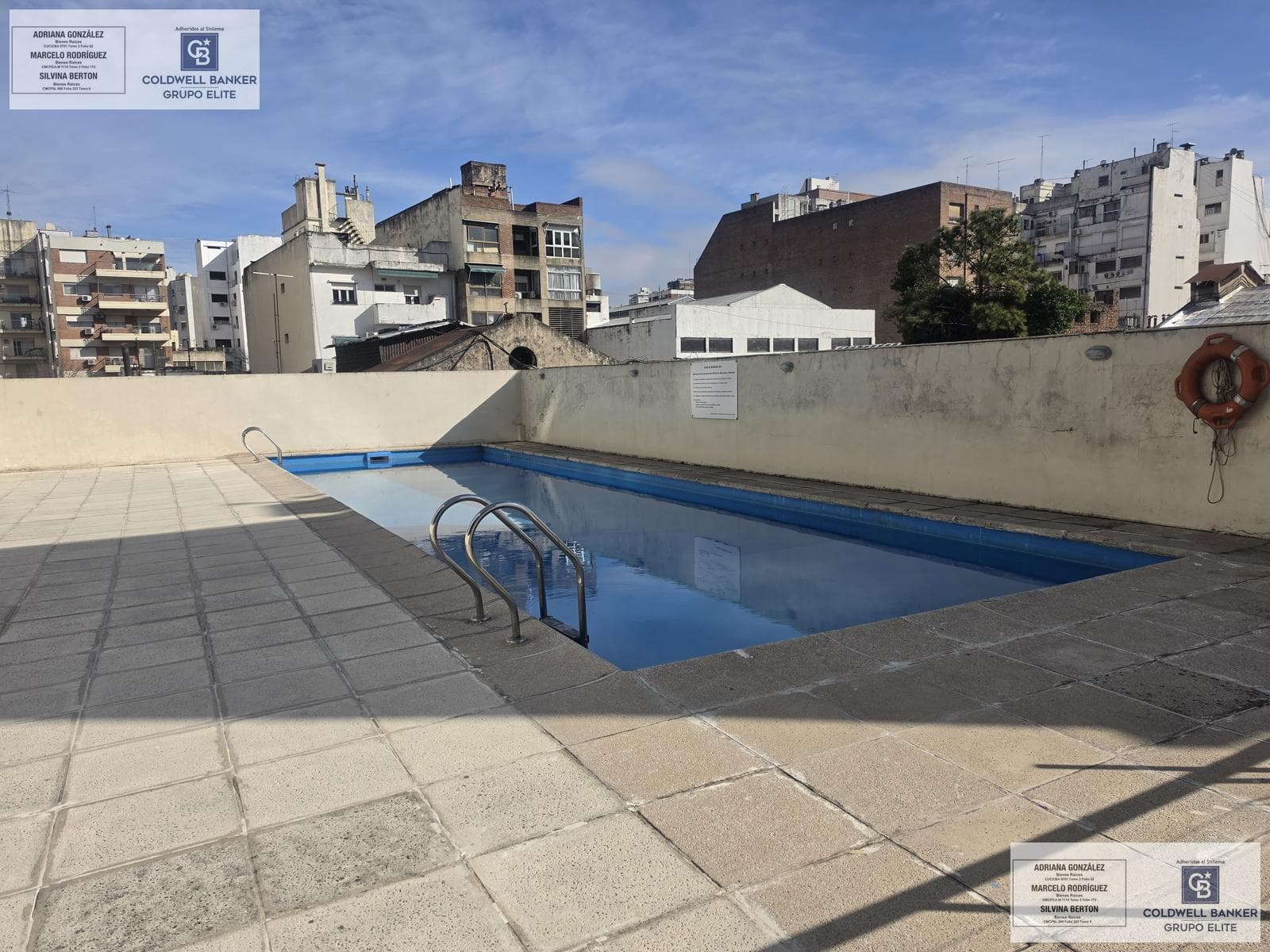2-room apartment for rent with balcony, garage, and amenities in Caballito