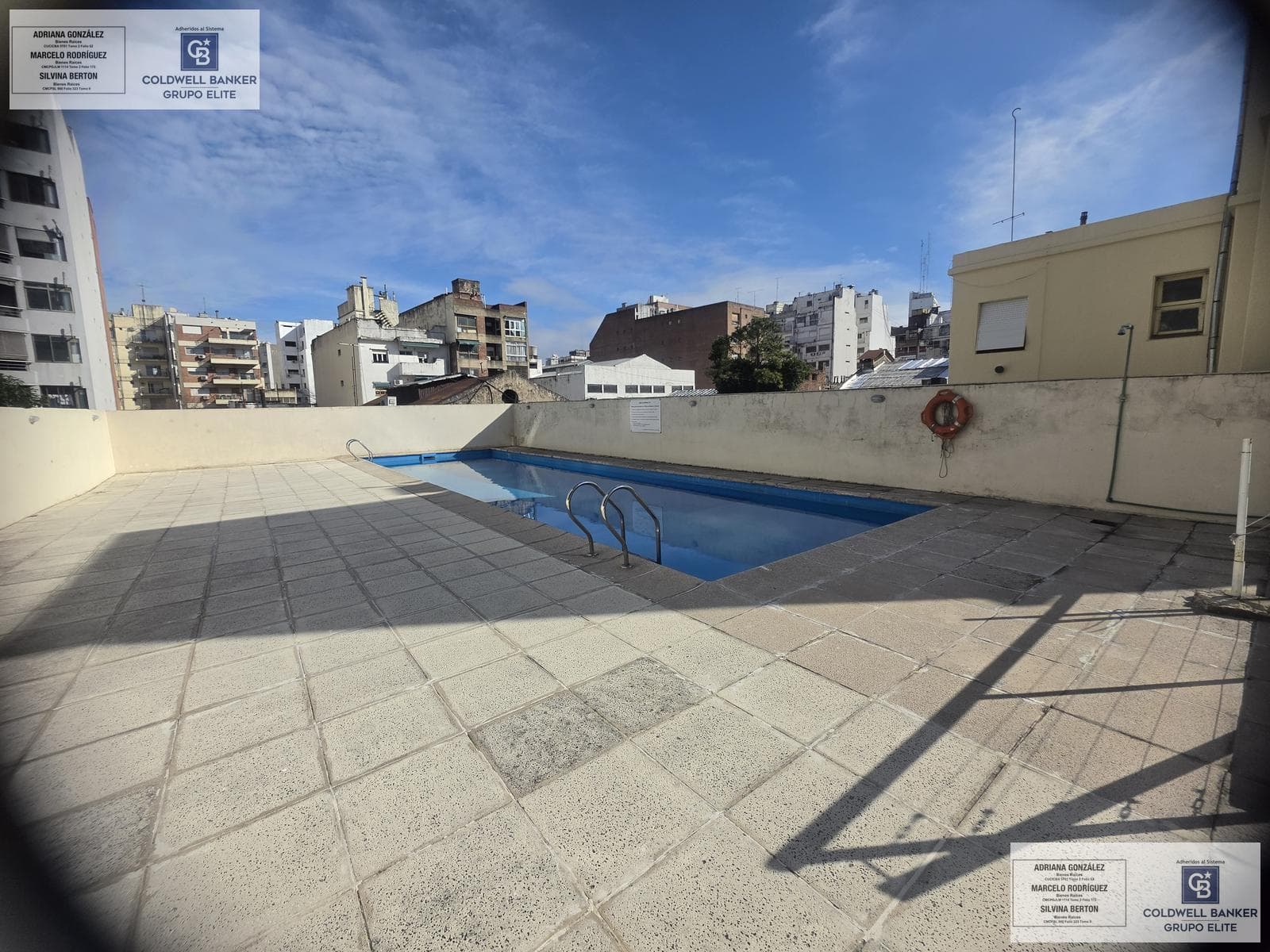 2-room apartment for rent with balcony, garage, and amenities in Caballito