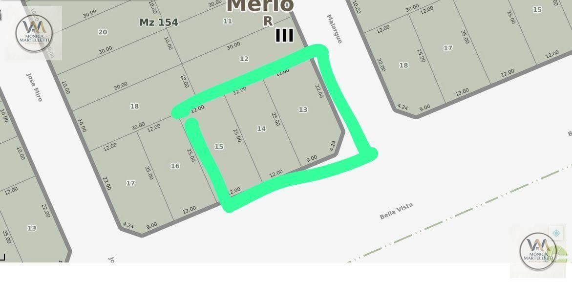 3 Adjacent Lots for SALE