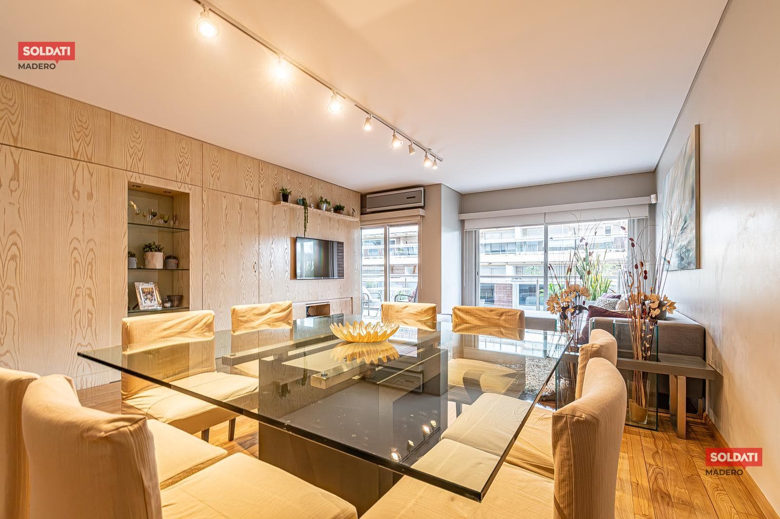 4-Room Apartment with Terraces at Terrazas del Dique, Puerto Madero, with 2 Parking Spaces
