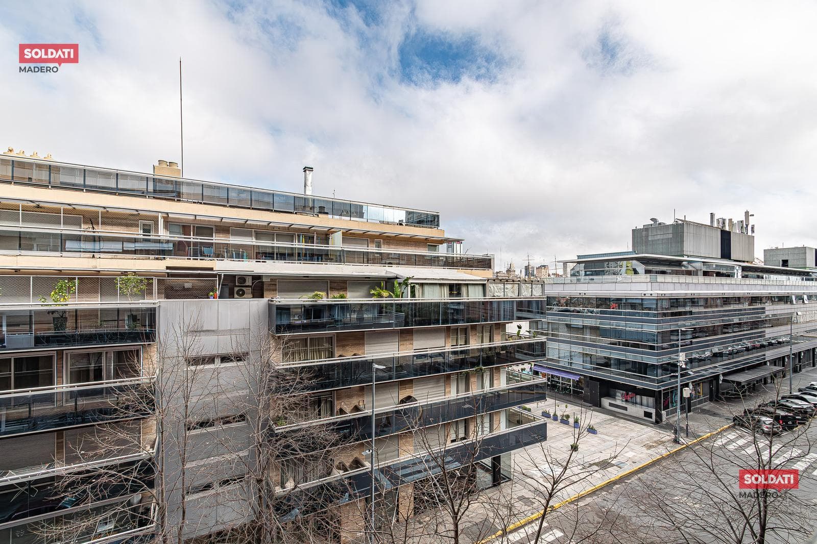 4-Room Apartment with Terraces at Terrazas del Dique, Puerto Madero, with 2 Parking Spaces