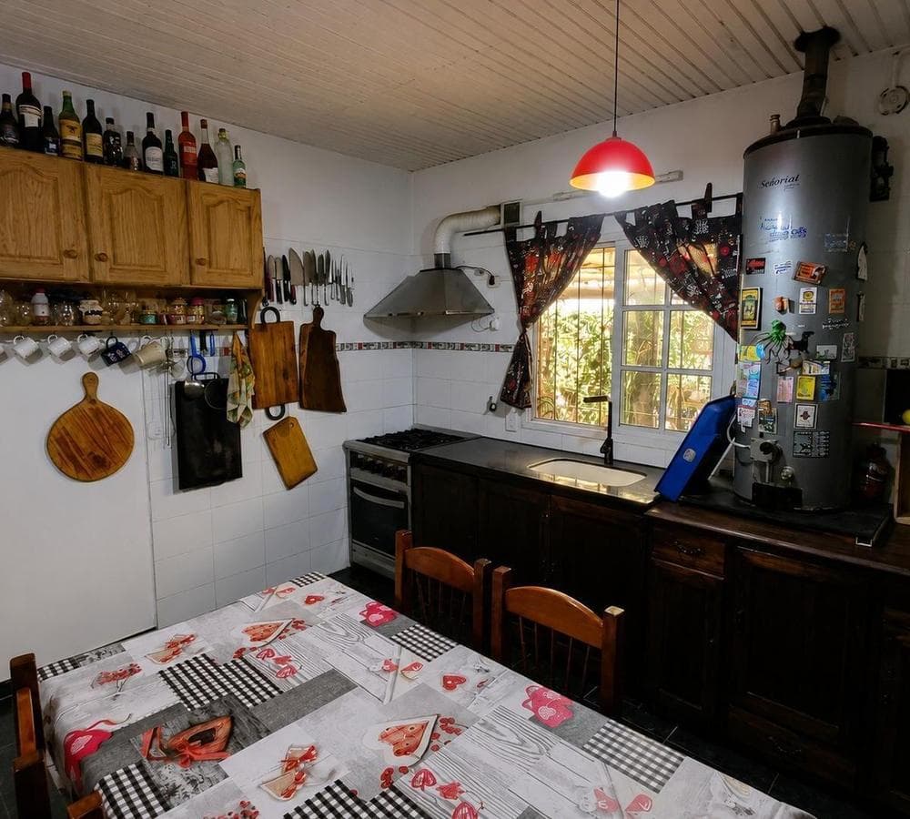 House with a patio, garage, and barbecue area