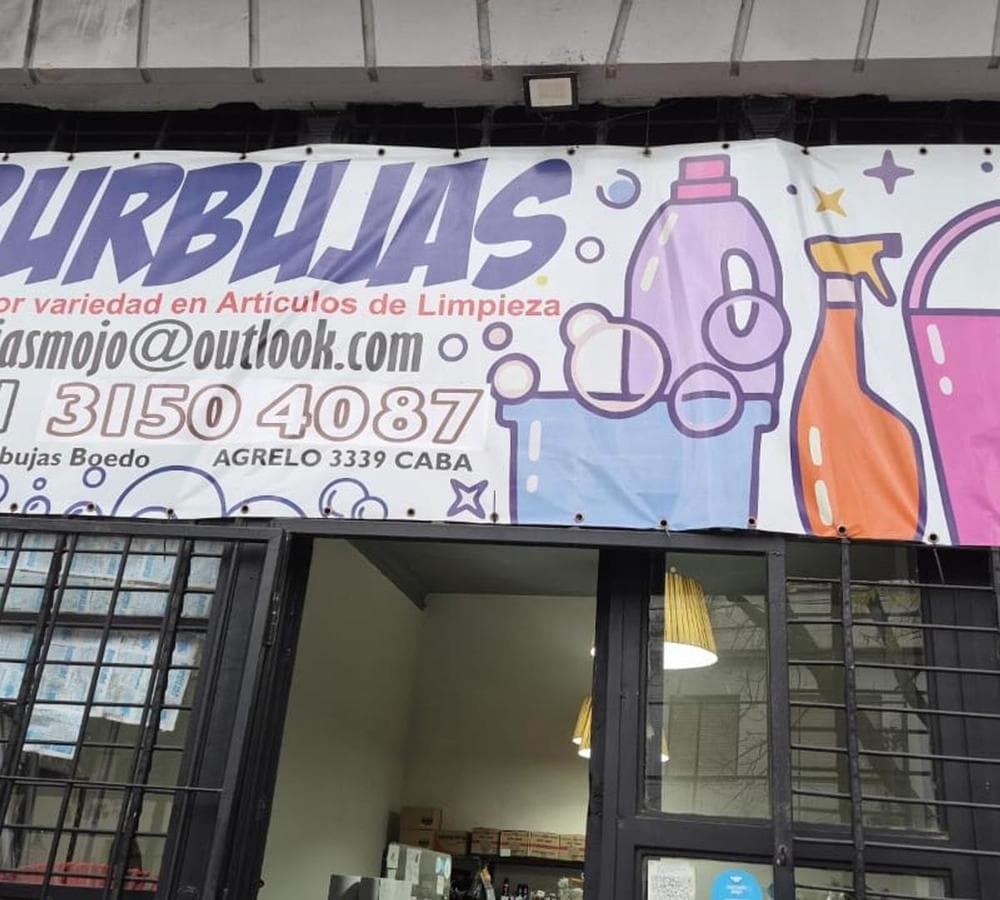 BUSINESS FOR SALE: CLEANING SUPPLIES IN ALMAGRO, BUENOS AIRES CITY