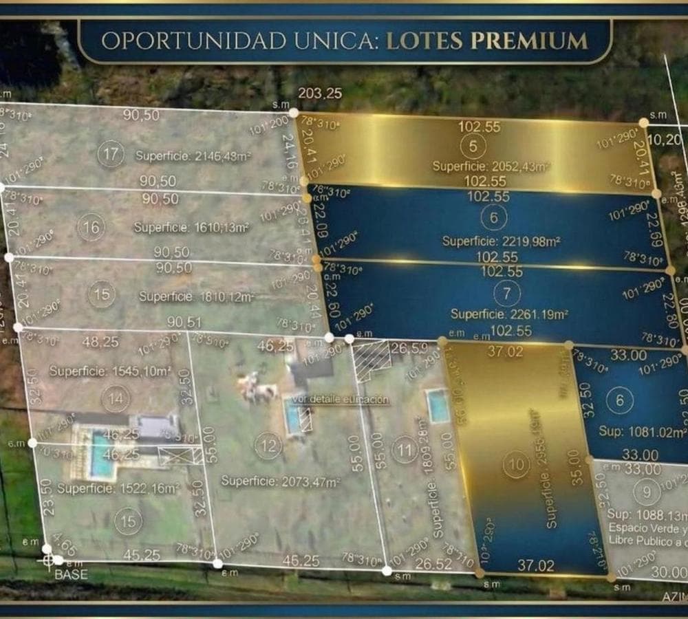 Estanislao Del Campo and Miguel Cané San Vicente Premium Lot