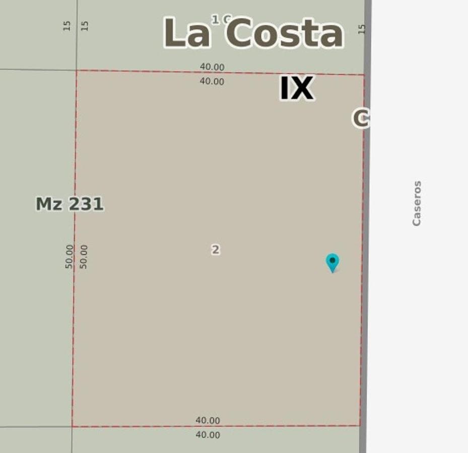 2,000 MTS2 LOT FOR SALE IN MAR DE AJO