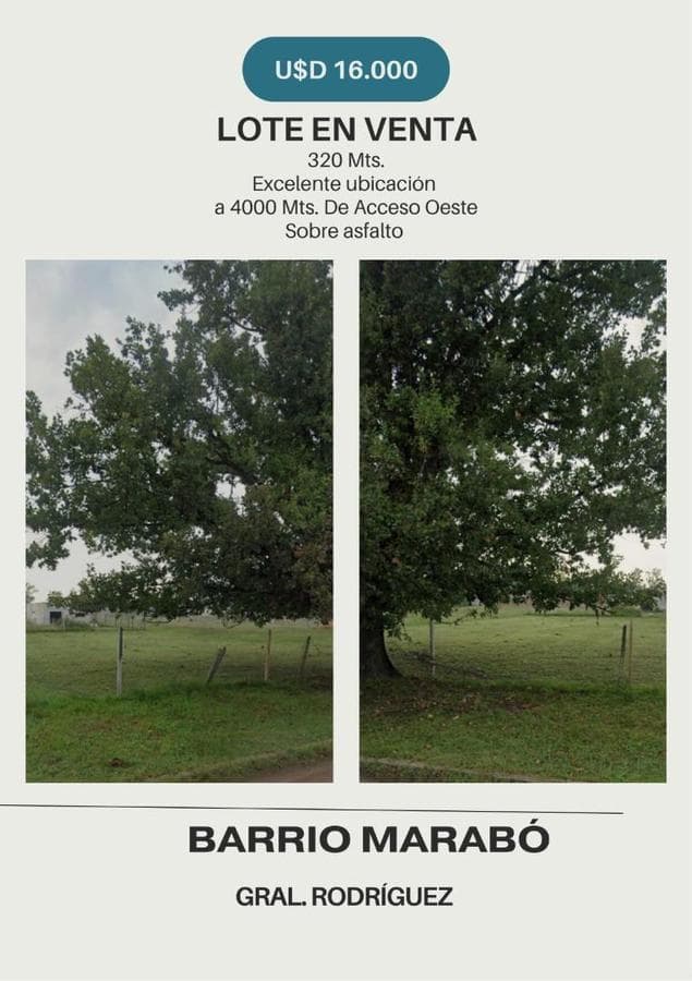 Land for Sale in General Rodriguez - Marabó Semi-Gated Community