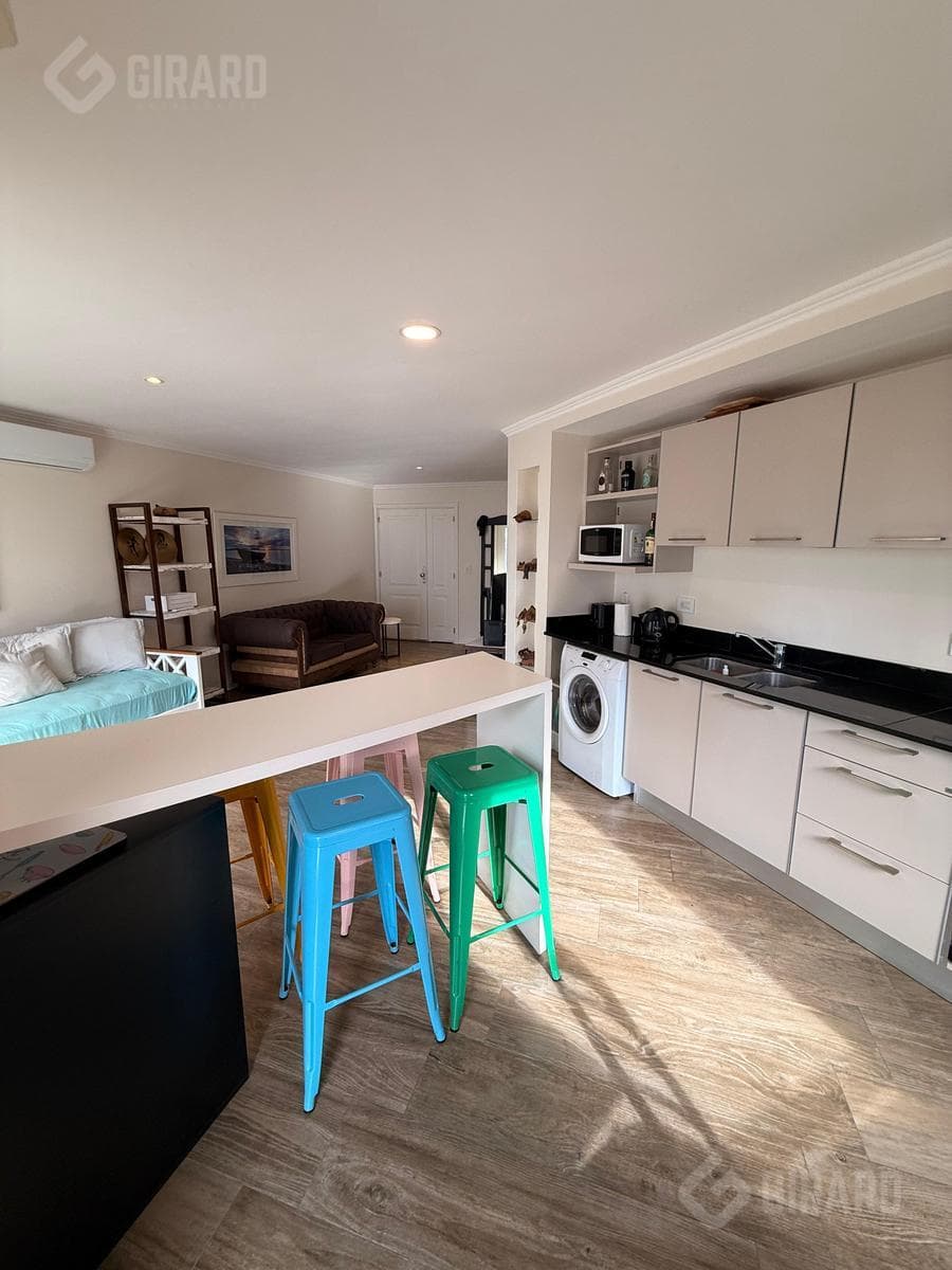 Two-room apartment with a garage in Playa Grande