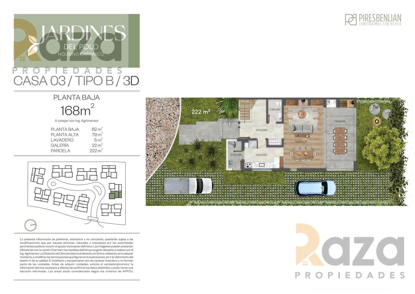 3-Bedroom Duplex House for Sale in Carrasco Norte